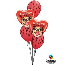 Bukiet 860 You Are Paw-sitively Wonderful! Qualatex #78551-2 10642-3